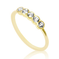 Anillo en oro con Zircón