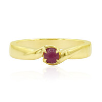 Anillo en oro con Rubí de Groenlandia