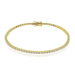 Brazalete en oro con Diamante I1 (H)  (CIRARI)