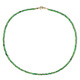 Collar en plata con Tsavorita de Tanzania