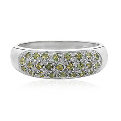 Anillo en plata con Alejandrita