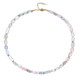 Collar en plata con Berilo fantasía (Riya)