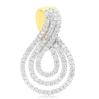 Colgante en oro con Diamante SI1 (G)
