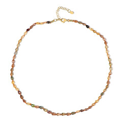 Collar en plata con Zircón amarillo canario (Adela Silber)