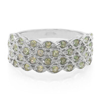 Anillo en plata con Alejandrita