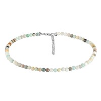 Collar en plata con Amazonita