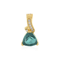Colgante en plata con Fluorita de Esperanza