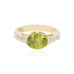 Anillo en oro con Esfena