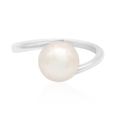 Anillo en plata con Perla Freshwater