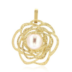 Colgante en oro con Perla Freshwater