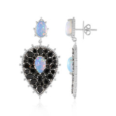Pendientes en plata con Ópalo de Welo (Dallas Prince Designs)
