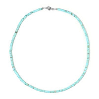 Collar en plata con Magnesita azul