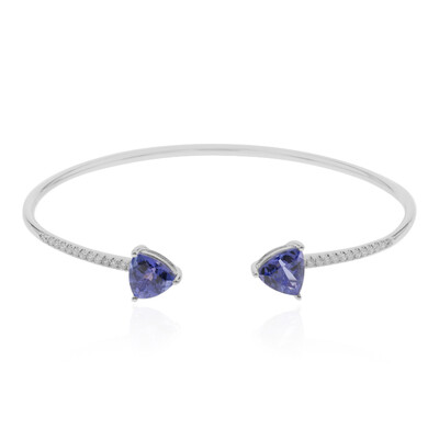 Brazalete en oro con Tanzanita AAA (CIRARI)