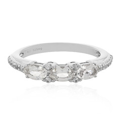 Anillo en plata con Danburita