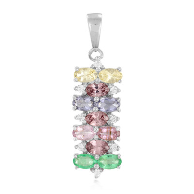 Colgante en plata con Danburita