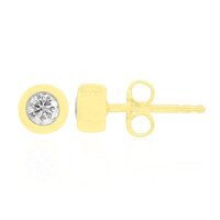 Pendientes en plata con Diamante I2