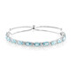 Brazalete en plata con Zircón de Ratanak Kirí