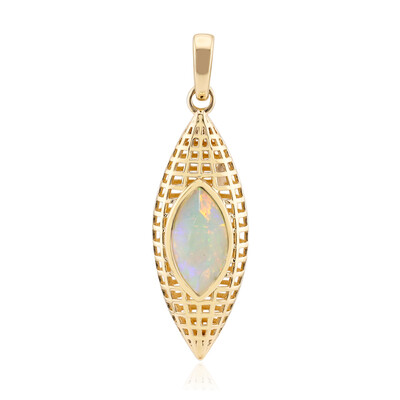 Colgante en oro con Ópalo Welo AAA (Ornaments by de Melo)