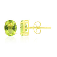 Pendientes en plata con Peridoto