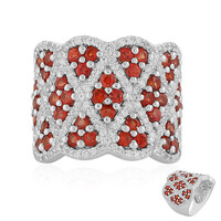 Anillo en plata con Zafiro Crepúsculo