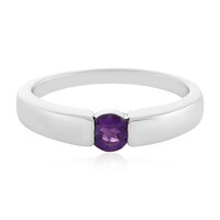 Anillo en plata con Amatista