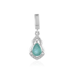 Colgante en plata con Grandidierita