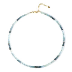 Collar en plata con Aguamarina Santa María