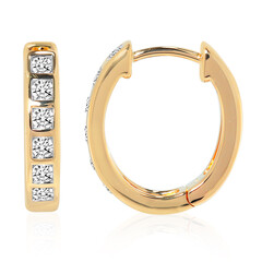 Pendientes en oro con Diamante IF (D)
