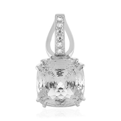 Colgante en plata con Topacio blanco majestuoso (PHANTASIA)