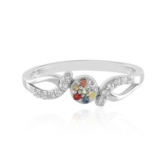 Anillo en plata con Zafiro