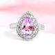 Anillo en plata con Amatista Rosa de Francia