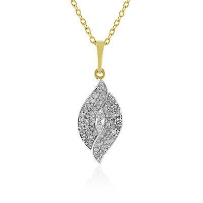 Collar en plata con Diamante I4 (J)