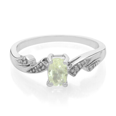 Anillo en plata con Ortoclasa