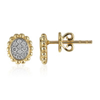 Pendientes en oro con Diamante SI1 (G)