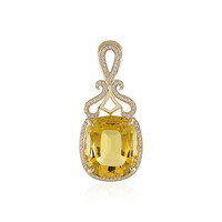 Colgante en oro con Escapolita (AMAYANI)