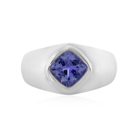 Anillo en plata con Tanzanita