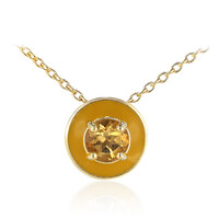 Collar en plata con Citrino