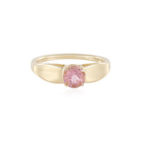Anillo en oro con Turmalina rosa (AMAYANI)