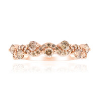 Anillo en oro con Diamante rosa de Francia de Argyle SI1