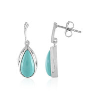 Pendientes en plata con Turquesa