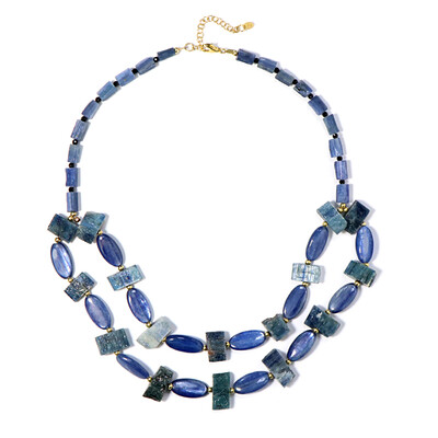 Collar en plata con Cianita