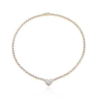 Collar en latón con Diamante I3 (I) (Juwelo Style)