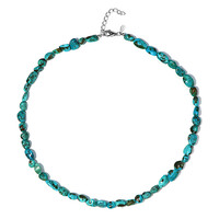 Collar en plata con Turquesa