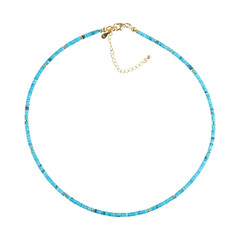 Collar en plata con Turquesa