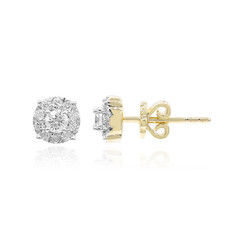 Pendientes en oro con Diamante SI1 (G)