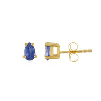 Pendientes en plata con Cianita