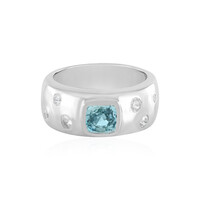 Anillo en plata con Zircón de Ratanak Kirí (Adela Silber)