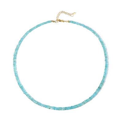 Collar en plata con Apatita azul