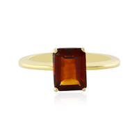 Anillo en plata con Citrino de Madeira