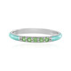 Anillo en plata con Tsavorita Kenia